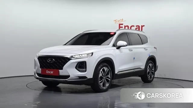 Hyundai Santa Fe TM 2018 Белый из Кореи