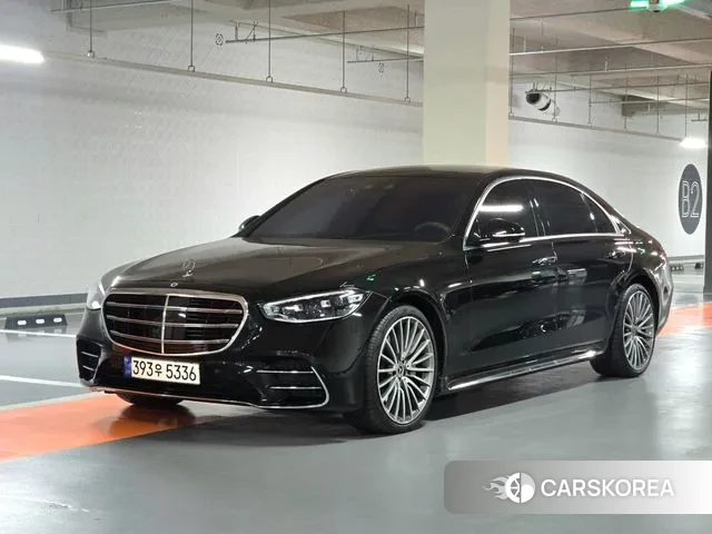 Mercedes-Benz S-Class W223 2024 Черный из Кореи