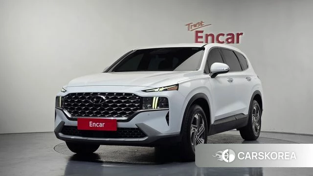 Hyundai The New Santa Fe 2021 Белый из Кореи