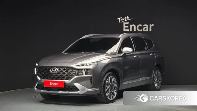 Hyundai The New Santa Fe 2020 Серый из Кореи