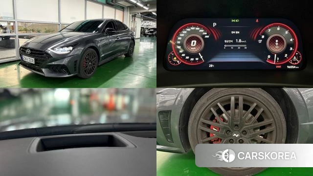 Hyundai Sonata (DN8) 2021 Серый из Кореи