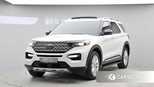 Ford Explorer 6th Generation 2022 Белый из Кореи