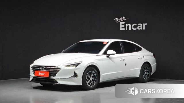Hyundai Sonata Hybrid (DN8) 2021 Белый из Кореи