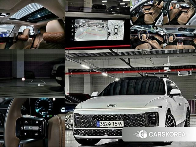 Hyundai Grandeur Hybrid (GN7) 2023 Белый из Кореи