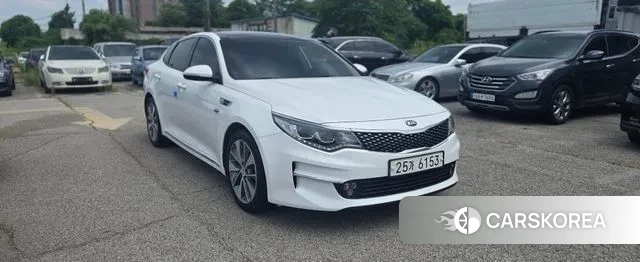 Kia K5 second generation 2018 Белый из Кореи