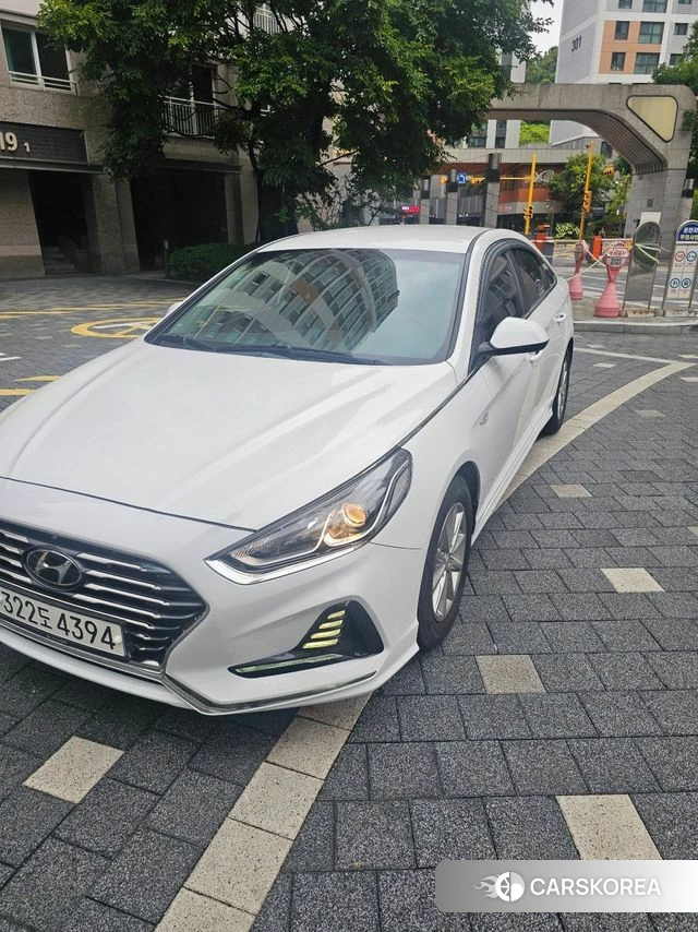 Hyundai Sonata New Rise 2018 Белый из Кореи