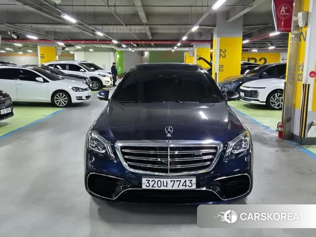 Mercedes-Benz S-Class W222 2020 Синий из Кореи