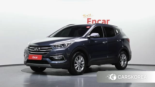 Hyundai Santa Fe The Prime 2018 Серый из Кореи