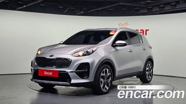 Kia Sportage The Bold 2020 Серебристо-серый из Кореи