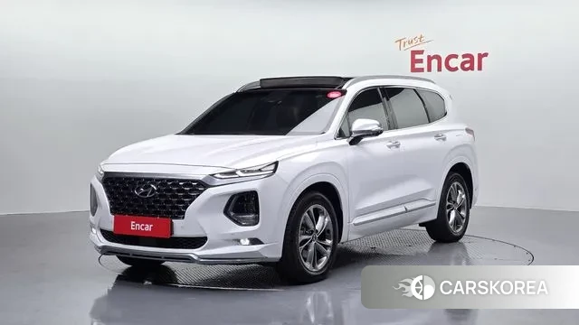 Hyundai Santa Fe TM 2019 Белый из Кореи