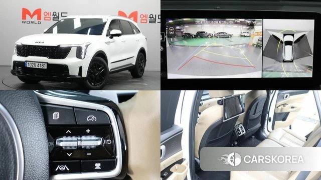 Kia The New Sorento 4th Generation 2023 Белый из Кореи