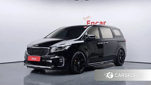 Kia The New Carnival 2019 Черный из Кореи