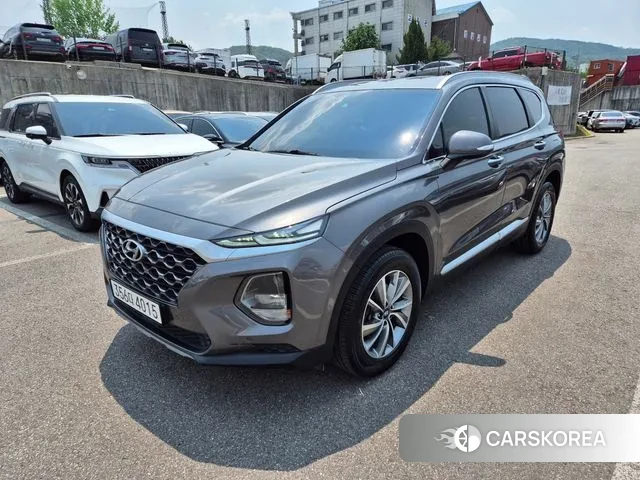 Hyundai Santa Fe TM 2020 Серый из Кореи