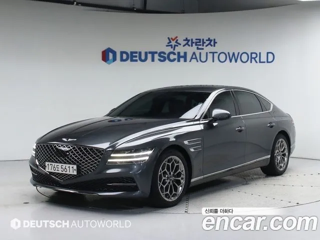 Genesis G80 (RG3) 2021 Черный из Кореи