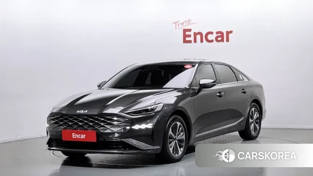 Kia K8 Hybrid 2021 Серый из Кореи