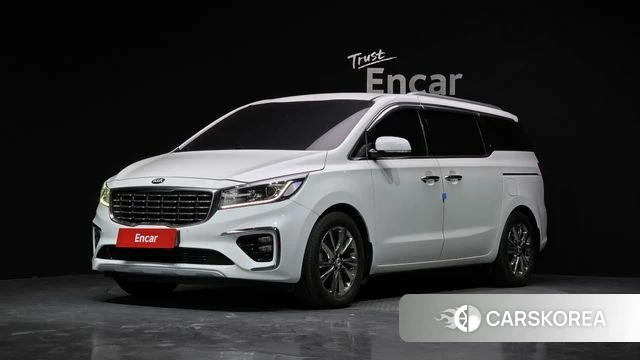 Kia The New Carnival 2019 Белый из Кореи