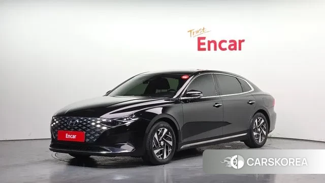 Hyundai The New Grandeur IG Hybrid 2022 Черный из Кореи