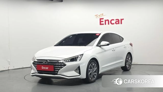 Hyundai The New Avante AD 2019 Белый из Кореи