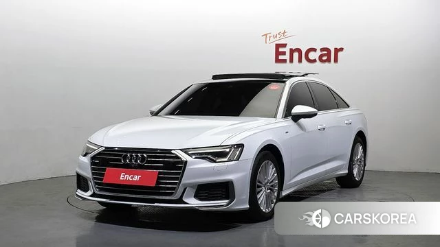 Audi A6 (C8) 2020 Белый из Кореи