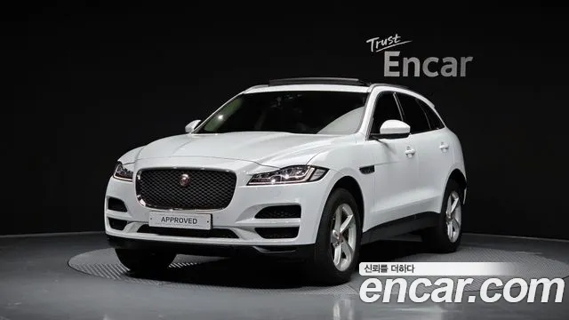 Jaguar F-PACE 2019 Белый из Кореи