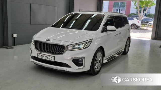 Kia The New Carnival 2018 Белый из Кореи