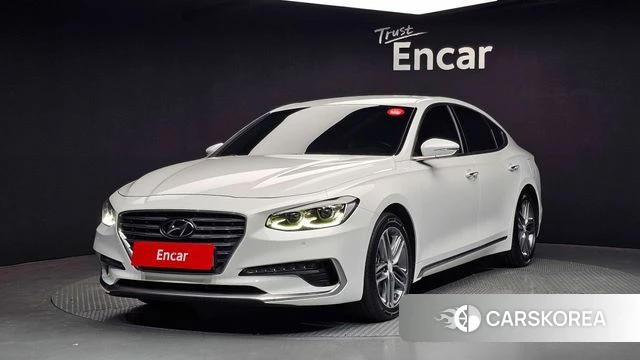 Hyundai Grandeur IG 2018 Белый из Кореи