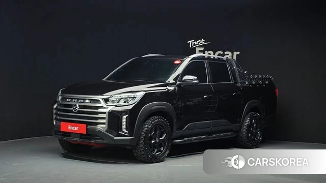 Ssangyong The New Rexton Sports Cannes 2021 Черный из Кореи