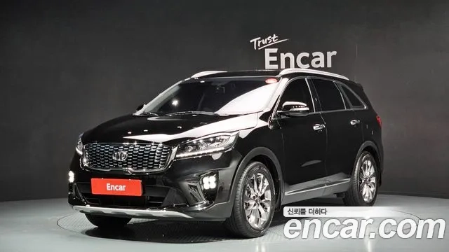 Kia The New Sorento 2018 Черный из Кореи