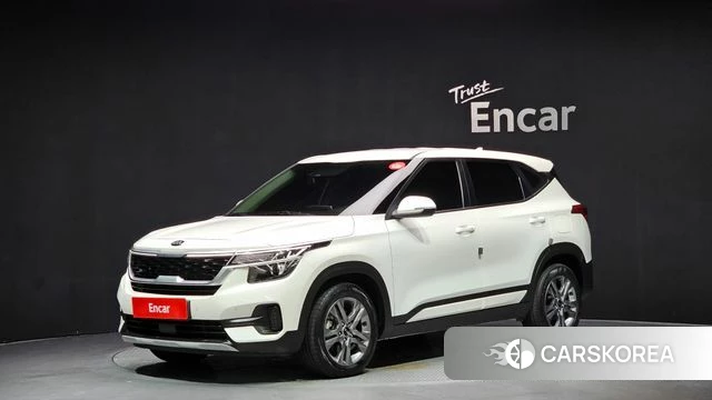 Kia Seltos 2021 Белый из Кореи