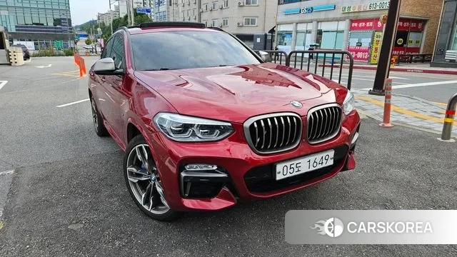 BMW X4 (G02) 2019 Красный из Кореи