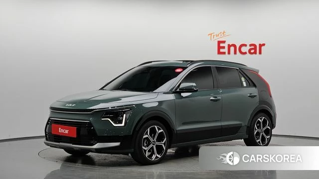 Kia Di Ol Nu Niro 2022 Зеленый из Кореи