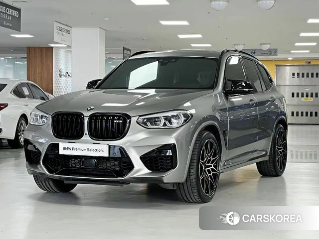 BMW X3M (G01) 2021 Серебристо-серый из Кореи