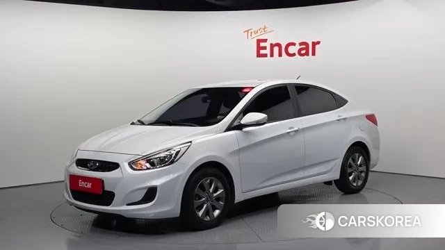Hyundai Accent (New type) 2018 Белый из Кореи