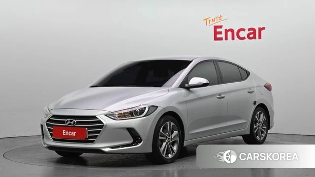 Hyundai Avante AD 2018 Серебристо-серый из Кореи