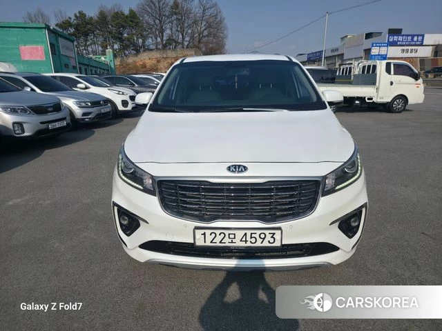 Kia The New Carnival 2020 Белый из Кореи