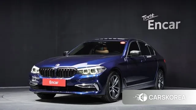 BMW 5 Series (G30) 2020 Синий из Кореи