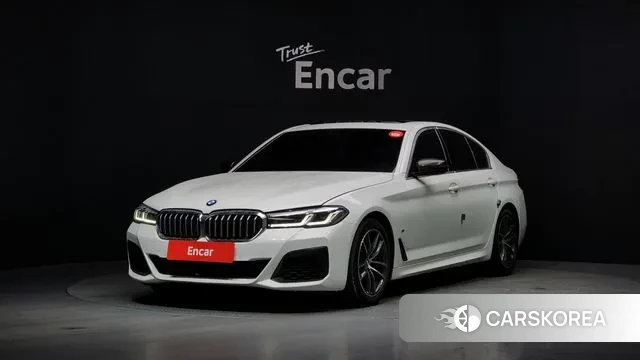 BMW 5 Series (G30) 2021 Белый из Кореи