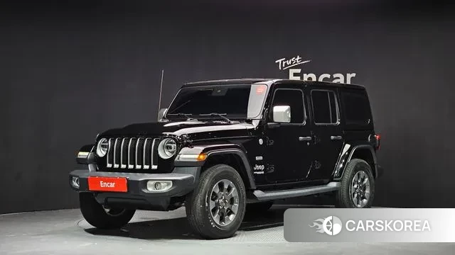 Jeep Wrangler (JL) 2019 Черный из Кореи
