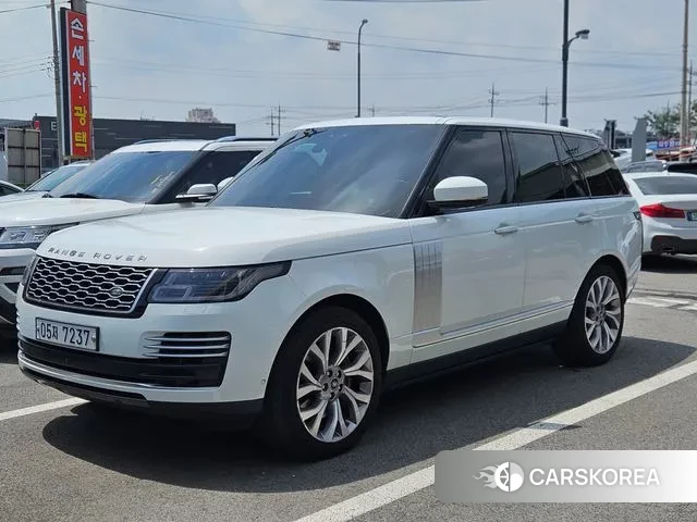 Land Rover Range Rover 4th Generation 2018 Белый из Кореи