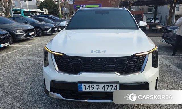 Kia The New Sorento 4th Generation 2025 Белый из Кореи