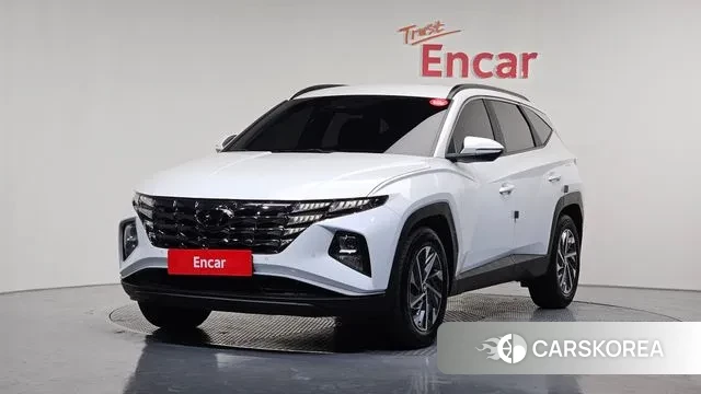 Hyundai Tucson Hybrid (NX4) 2022 Белый из Кореи