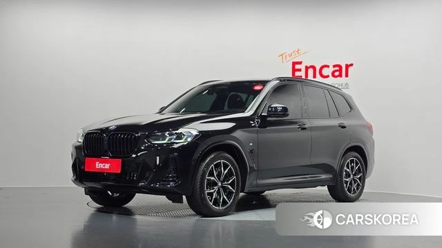 BMW X3 (G01) 2024 Черный из Кореи