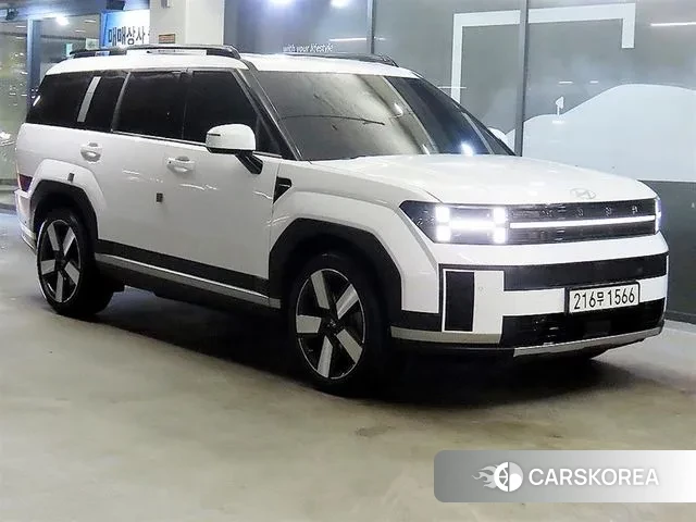 Hyundai Santa Fe (MX5) 2025 Белый из Кореи