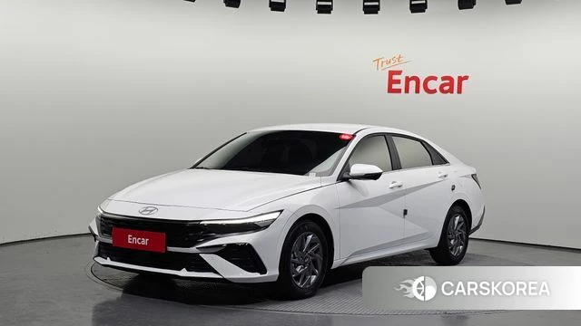 Hyundai The New Avante (CN7) 2024 Белый из Кореи