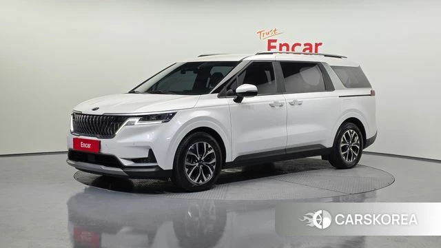 Kia Carnival 4th generation 2021 Белый из Кореи