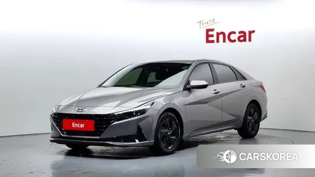 Hyundai Avante Hybrid (CN7) 2021 Серый из Кореи