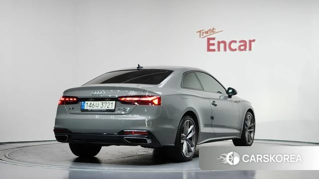 Audi A5 (F5) 2021 Серебристо-серый из Кореи