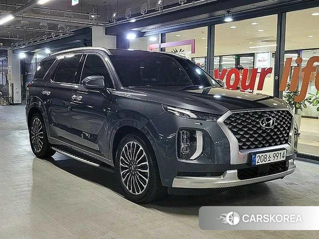 Hyundai Palisade 2021 Серый из Кореи