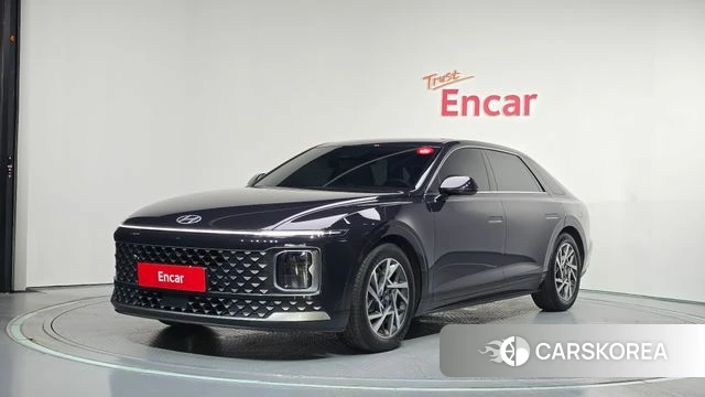 Hyundai Grandeur Hybrid (GN7) 2024 Синий из Кореи