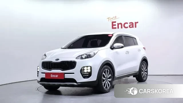 Kia Sportage 4th Generation 2018 Белый из Кореи